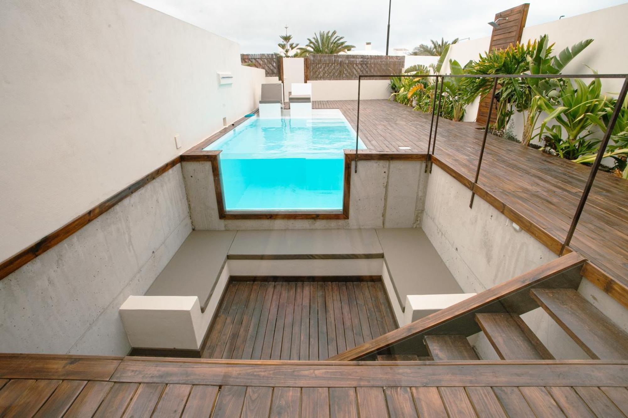 Casa Ouira Chalet Con Piscina Privada Y Vistas Corralejo Extérieur photo