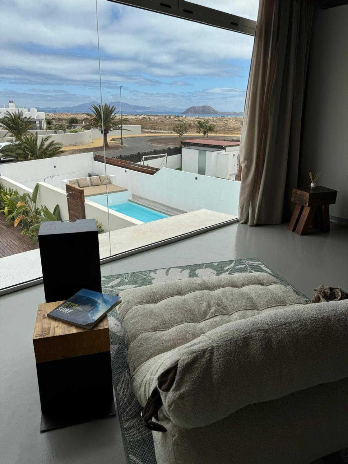 Casa Ouira Chalet Con Piscina Privada Y Vistas Corralejo Extérieur photo